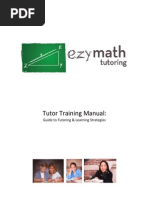 EzyMathTutoring - Training Manual