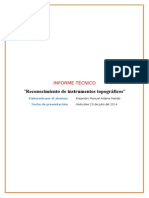 Informe 1 Instrumentos Topograficos