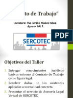 Taller Derecho Laboral: Contrato de Trabajo, Chile 2015
