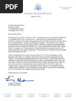 GRAHAM: LATEST REVELATION ANOTHER SHORTCOMING IN IRAN DEAL
