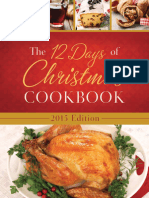 Sample From the 12 Days of Christmas Cookbook 2015 Edition