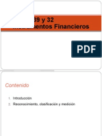 NIC 39 y 32 Instrumento Financieros (2)