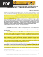 DIÁLOGOS POSSÍVEIS E IMPOSSÍVEIS ENTRE AS TEORIAS SOCIAIS