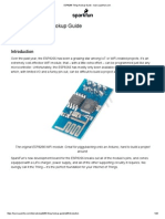 ESP8266 Thing Hookup Guide - Learn - Sparkfun