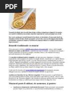 Remedii Traditionale Cu Mustar