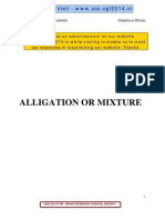Allegation and Mixture