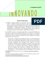 INNOVANDO Nº 56 de 16 de febrero de 2010