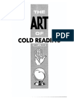 The Art of Cold Reading People