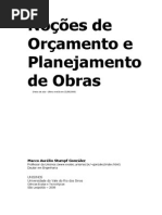 Orçamento e Planejamento de Obras