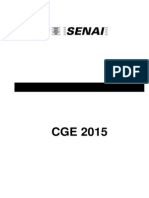 PROVA SENAI CGE 2015