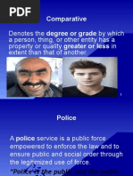 Comparative Police System