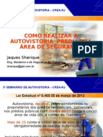 5º Seminário Autovistoria LTVP Jaques Sherique 10 Junho 2014