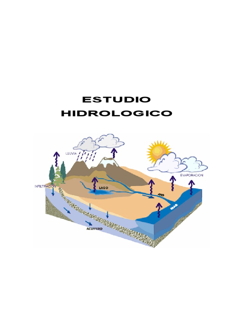 Estudio Hidrologico Precipitación Hidrología