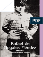 Memorias "Rafael Nogales Mendez"