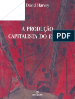 Harvey, D. - A Produção Capitalista Do Espaço PDF