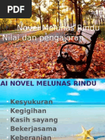 Nilai Dan Pengajaran Novel Melunas Rindu