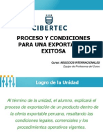 Unidad 4 - Proceso y Condiciones Para Una Exportación Exitosa 2015-I (1)