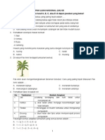 Prediksi 01 Soal UN IPA SD (Plus Kunci Pembahasan)