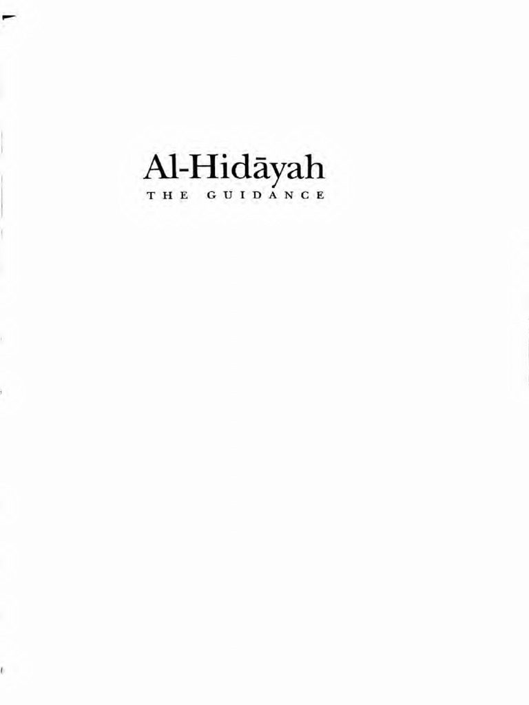 AL HIDAYAH ENGLISH TRANSLATION visual data 4