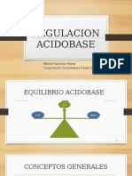 REGULACION ACIDOBASE FISIOLOGIA