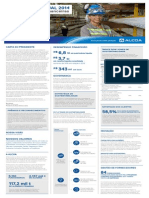 Balanco Alcoa 2014 - Analysis Aluminum Industry