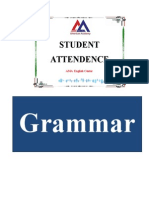 Student Attendence: Grammar