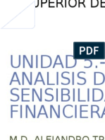 Analisis de Sensibilidad Financiera