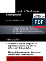 Management of Emergencies in Children