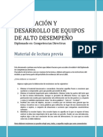 El Secreto de Los Equipos de Alto Desempeño. Rafael Echeverria