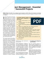 Effective Project Management - Essential Elements for Successful Projects