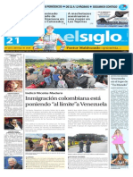 Edicion Impresa El Siglo 21-08-2015
