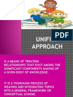 Unified Approach in Teaching