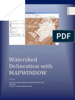 Mapwindow Watershed Manual