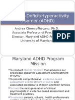 Attention-Deficit/Hyperactivity Disorder (ADHD)