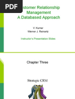 Customer Relationship Management A Databased Approach: V. Kumar Werner J. Reinartz