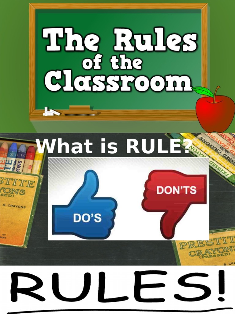 Classroom Rules | PDF