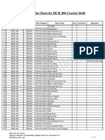 WWW - Drilling.Kr: HD300 Drifter Parts For HCR 300 Crawler Drill