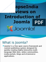 SynapseIndia Reviews on Introduction of Joomla