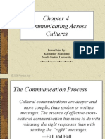 Communicating Across Cultures: Powerpoint by Kristopher Blanchard North Central University