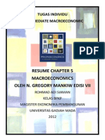 Resume Macroeconomics Chapter 5 
