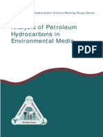 Total Petroleum Hydrocarbon Criteria Working Group Series Volume 1 Analysis of Petroleum Hydrocarbons in Environmental Media PDF