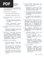 Chapter I - Statutory Construction, Its Concept, Purpose and Effect