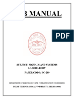 Signals and Systems Lab Manual Print