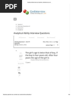 Download Analytical Ability Interview Questions _ GeekInterview by texmo SN275443860 doc pdf