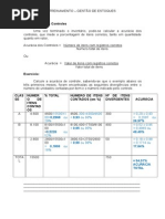 Exercícios Gestão de Estoques Resolvido