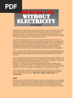 Download How to Live Without Electricity by Allex Rodrigues SN27544472 doc pdf