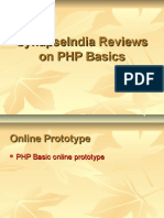 SynapseIndia Reviews on PHP Basics
