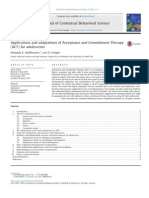 Amanda Halliburton & Lee Cooper - Applications and Adaptations of ACT For Adolescents PDF