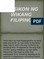 Leksikon NG Wikang Filipino