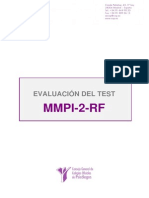 MMPI-2- Descripcion del Test